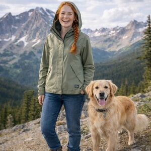 Eddie Bauer Olive Utility Jacket